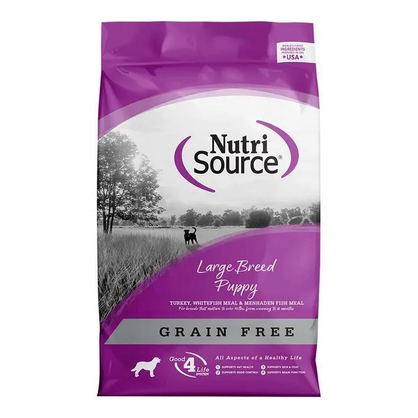 15 Lb Nutrisource Grain Free Large Breed Puppy Food - Dog/Cat Supplements